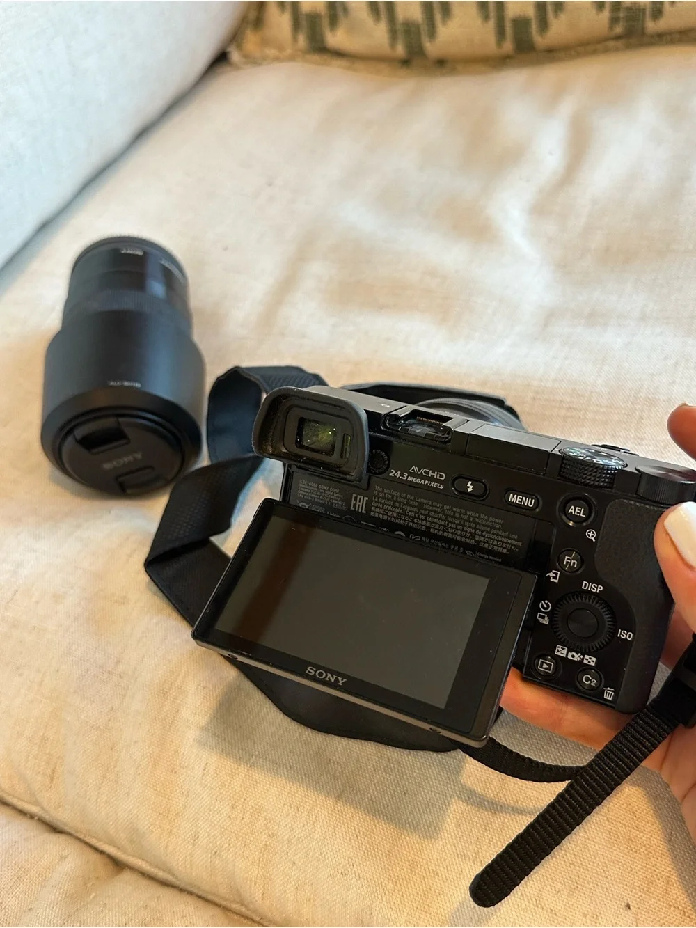Sony a6000 Camera with Two Lenses